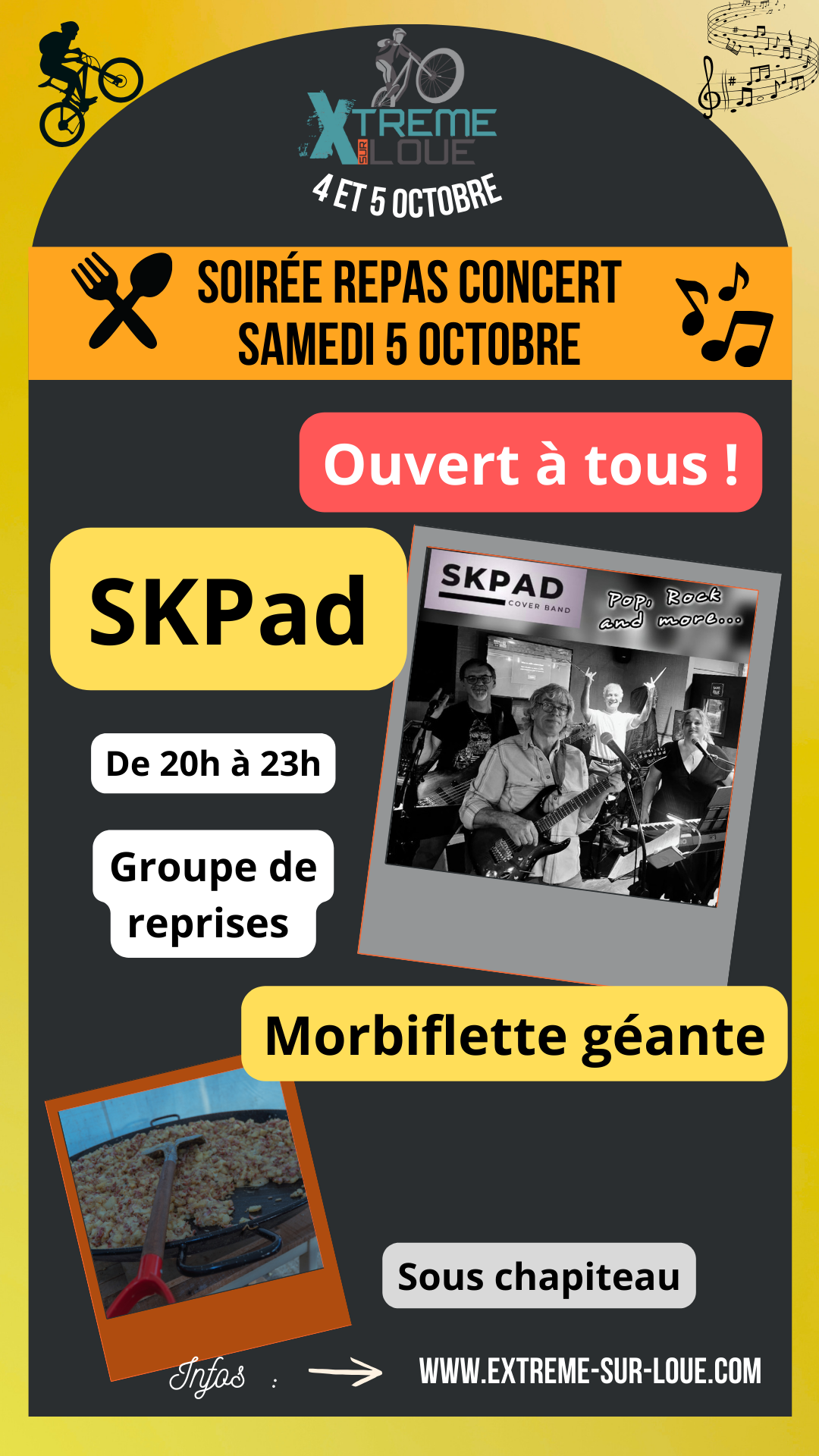 Soirée repas - concert
