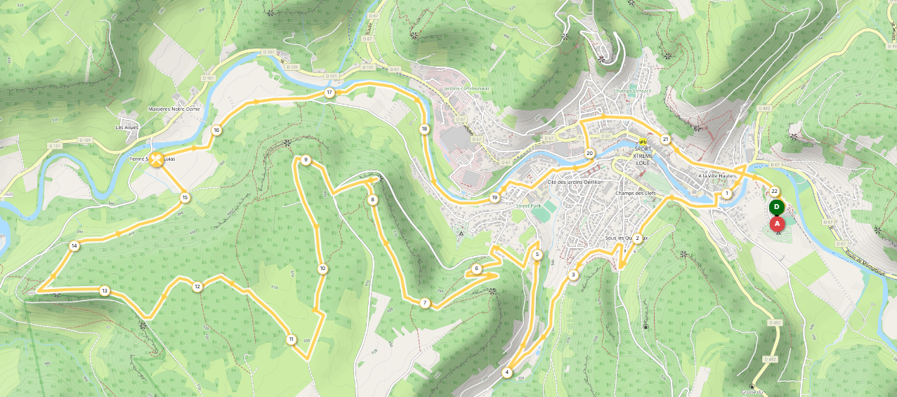 Parcours 23 km Image