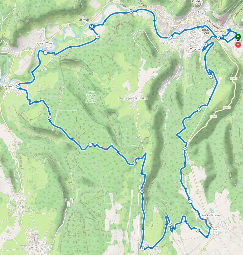 Parcours 37 km Image