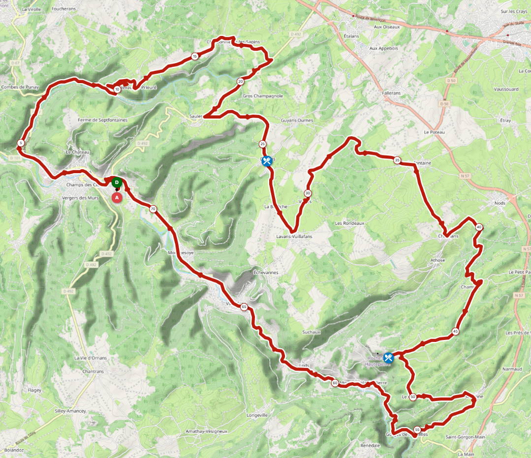 Parcours 75 km Image