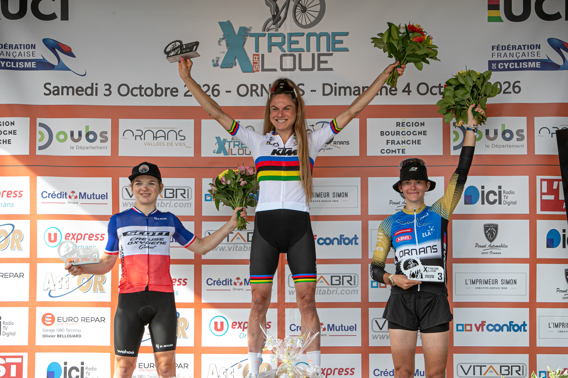Podium UCI Hors Classe DAMES 2026 Image